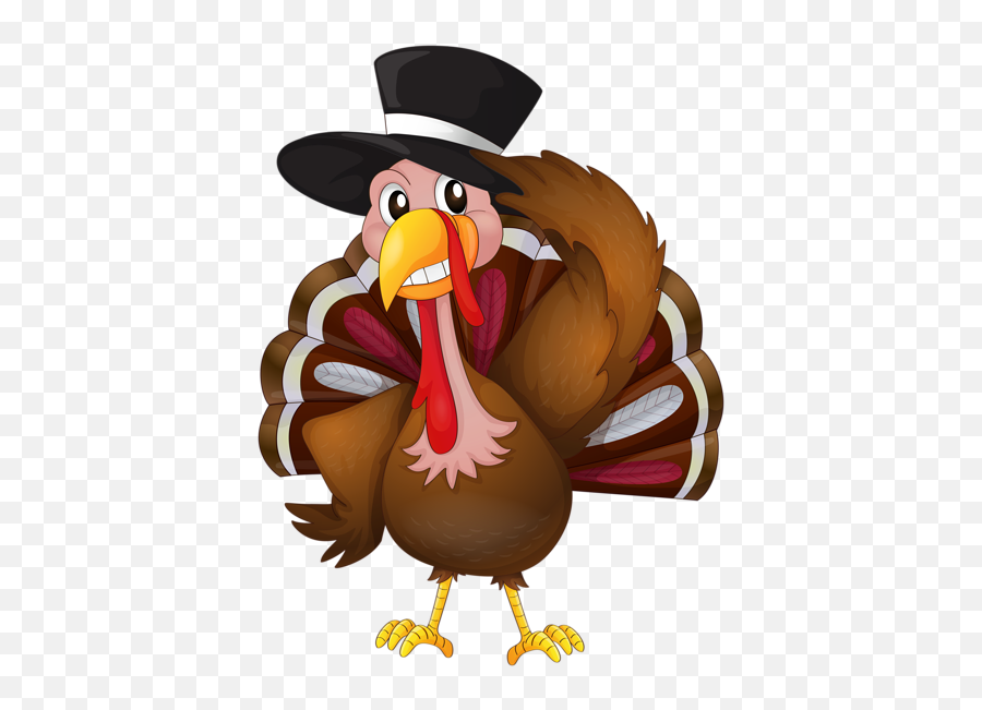Turkey Bird Png - Thanksgiving Turkey Clipart Png Emoji,Emoji Arabian Nights