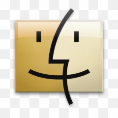 Gold Finder Icon - Mac Os Logo Emoji