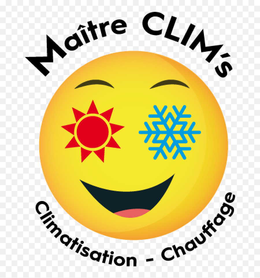 De La Climatisation Et Du Chauffage - Smiley Emoji,Solaire Emoticon