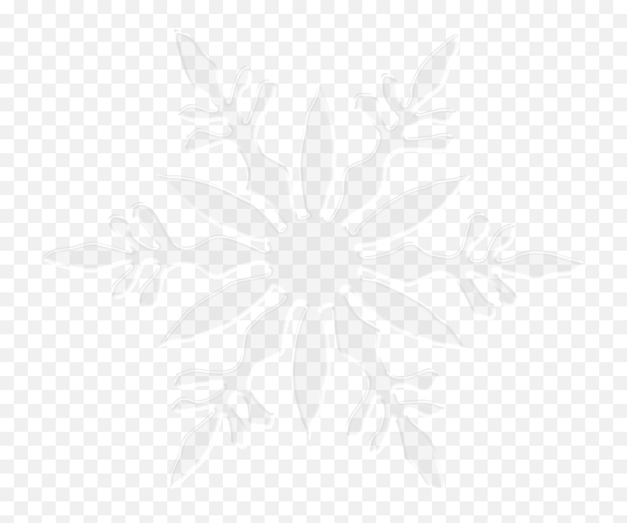 Free Snowflake Png Transparent Download Free Clip Art Free - Clear Snowflake Clipart Transparent Background Emoji,Snow Flake Emoji