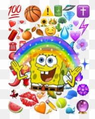 Freetoedit Spongebob Emoji - Aesthetic Wallpapers