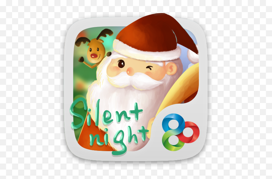 Silent Night Go Launcher Theme V1 - Cartoon Emoji,Emoji Silent Night