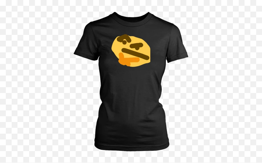 Thonking Emoji T - Shirt,Hmmm Emoji Meme