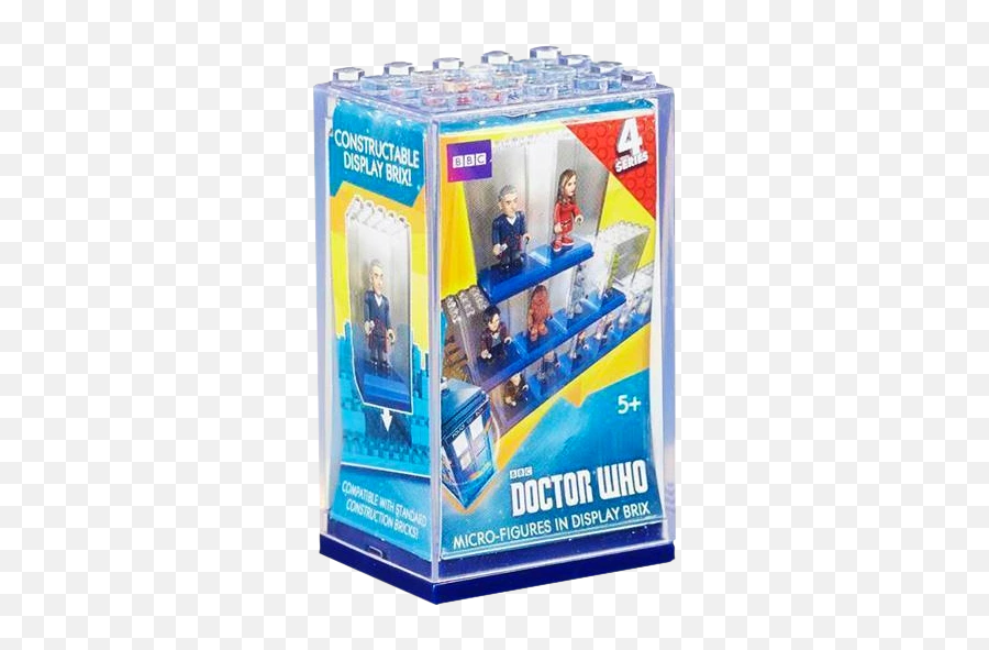 Doctor Who Series 4 - Micro Figure In Display Brix Case Blind Box Action Figure Emoji,Dr Who Emoji