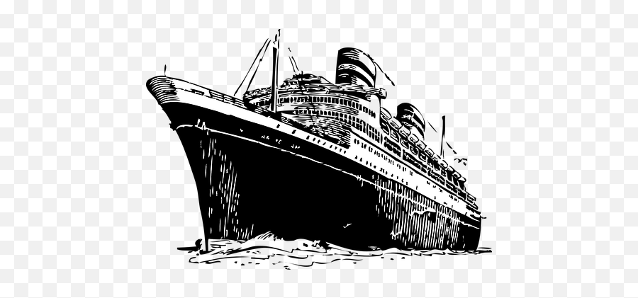 500 Free Boat U0026 Ship Vectors - Pixabay Ships Black And White Emoji,Cruise Ship Emoji