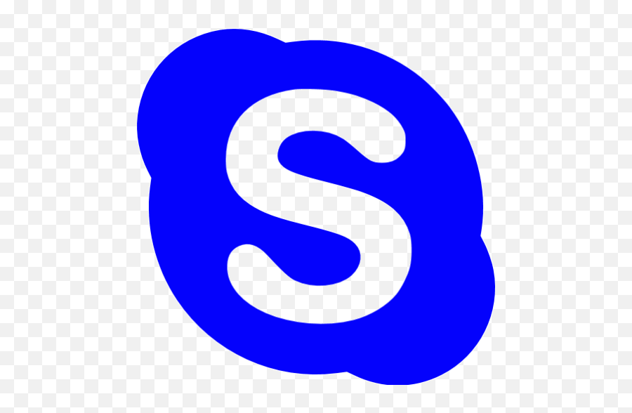 Blue Skype Icon - Skype Icon Navy Blue Emoji,Skype Emoticon Flags