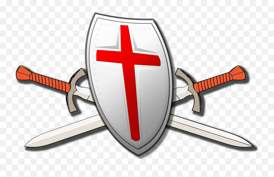Shield With Swords Transparent Png - Shield And Sword Of Faith Emoji,Sword And Shield Emoji