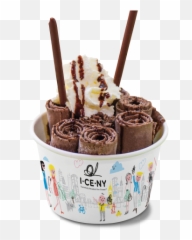 The 30 Most Delish Food Trends Of 2016 Ice cream business - Live Cream Rolls Emoji