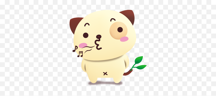 Pandadog Friends 3d - Cartoon Emoji,Mango Emoji Iphone