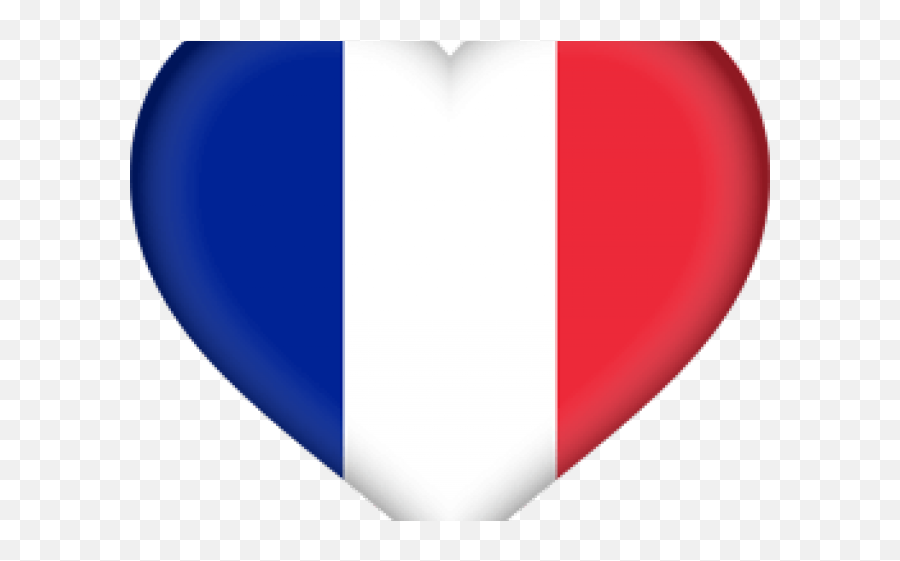 French Flag Clipart - French Flag Emoji Heart,French Flag Emoji