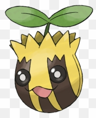 Level 4 - Pokemon Sunkern Emoji,Blacky Emoticons
