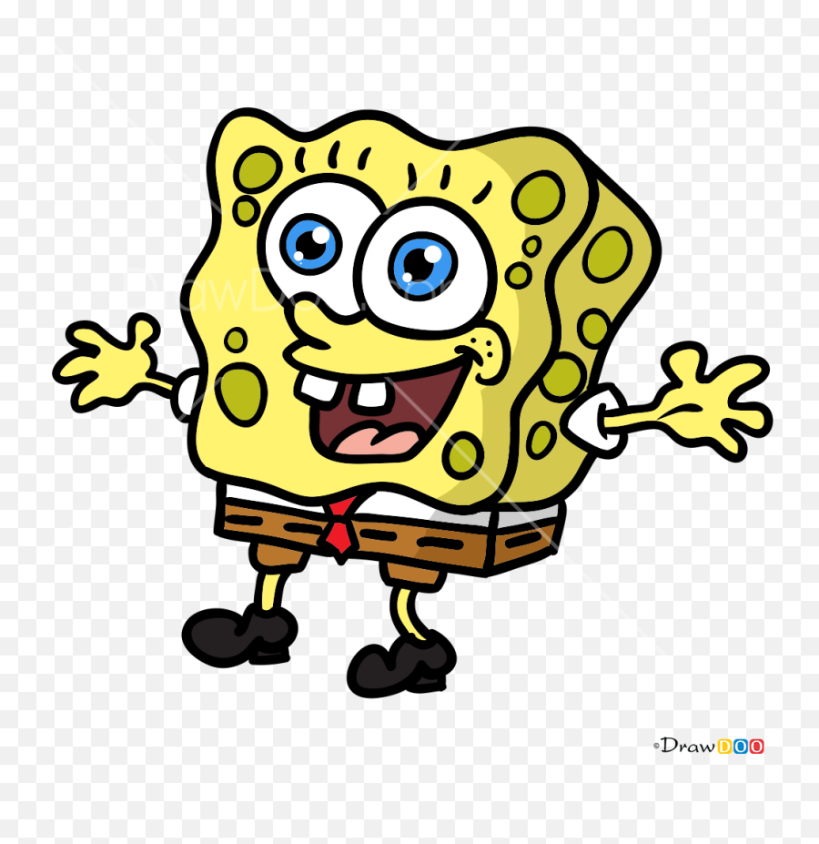 How To Draw Sponge Chibi - Happy Emoji,Sponge Emoji