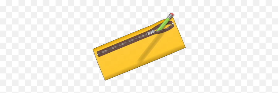 Yellow Pencil Case - Pencil Case Transparent Png Emoji,Emoji Pencil Case