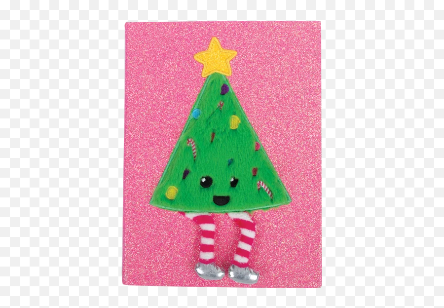 Christmas Tree Furry Journal - Christmas Day Emoji,Emoji Christmas Tree