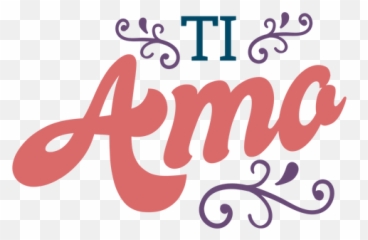 Ti amo lettering AD Sponsored Ad - Amo Lettering Emoji