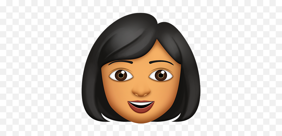 Emoji Newsfeed - For Women,Black Hair Girl Emoji