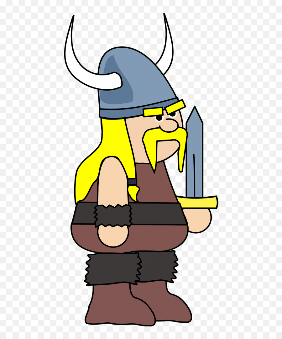 Viking Clipart - Viking Cartoon Clipart Emoji,Vikings Emoji