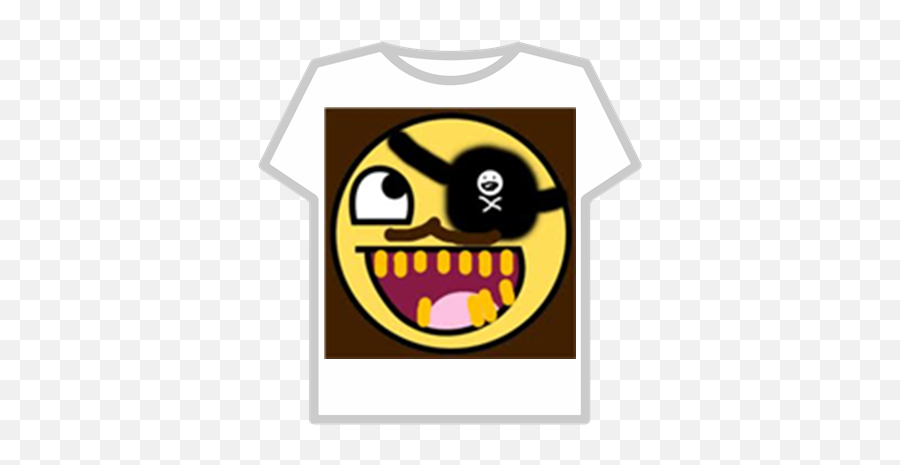 Pirate Epic Face T Shirt Zamasu Roblox Emoji Free Transparent Emoji Emojipng Com - roblox face epic smiley