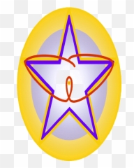 Pointing Clipart Eight Pointed Star - Circle Emoji,Pentacle Emoji