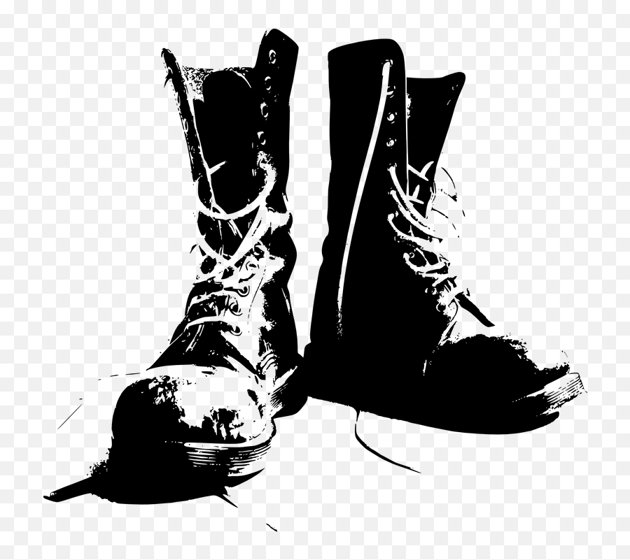 Boots Clothing Shoes - Military Boots Clipart Emoji,Emoji Converse Shoes