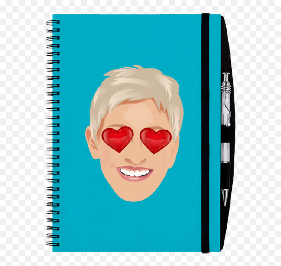 Ellen Emoji Exploji Journal - Notebook,Microwave Emoji