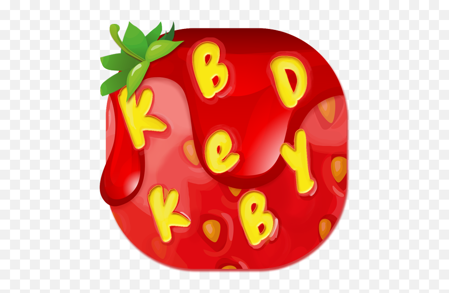Cute Strawberry Emoji Keyboard Themes - Clip Art,Stressed Emojis