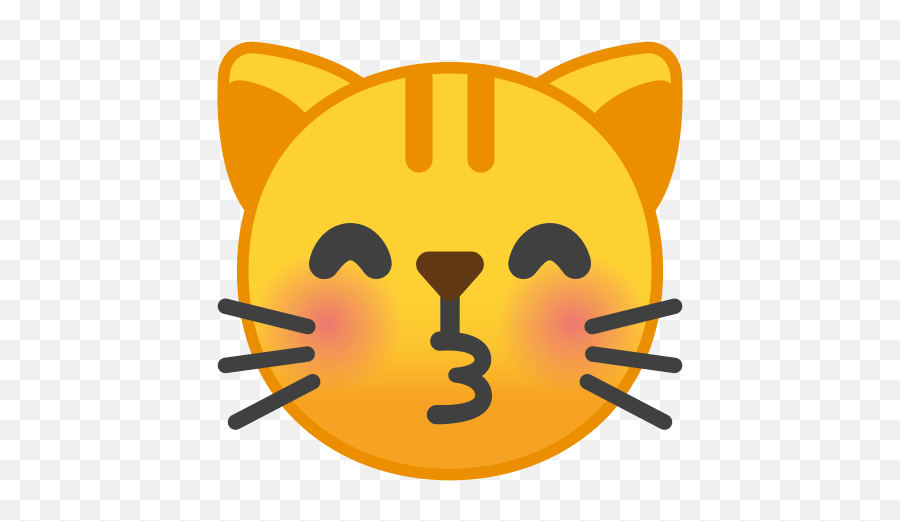 Kissing Cat Face Emoji Meaning With Pictures - Crying Cat Emoji,Kissy Face Emoji