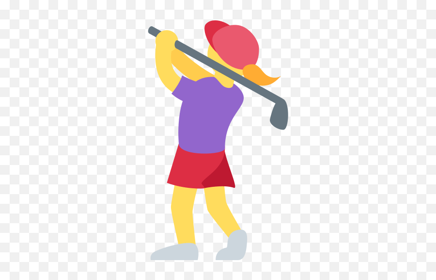 Woman Golfing Emoji Meaning With Pictures - Woman Golf Emoji,Lacrosse Emoji