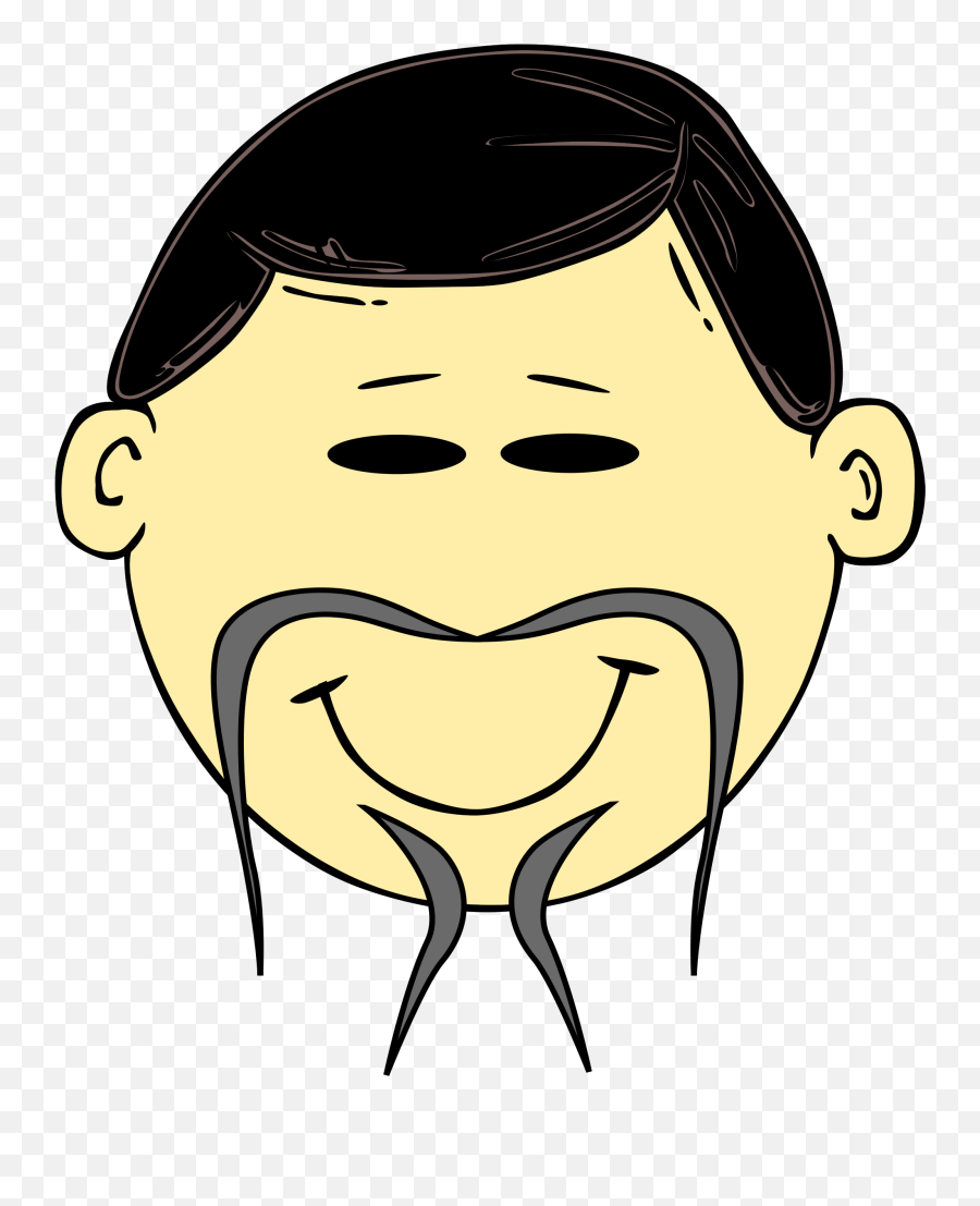 Face Clipart Jealous Face Jealous - Chinese Man Cartoon Face Emoji,Chinese Face Emoji