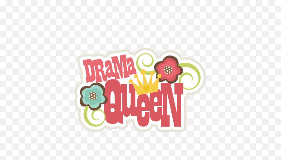 Food Cartoon Clipart - Drama Queen Logo Png Emoji,Drama Queen Emoji