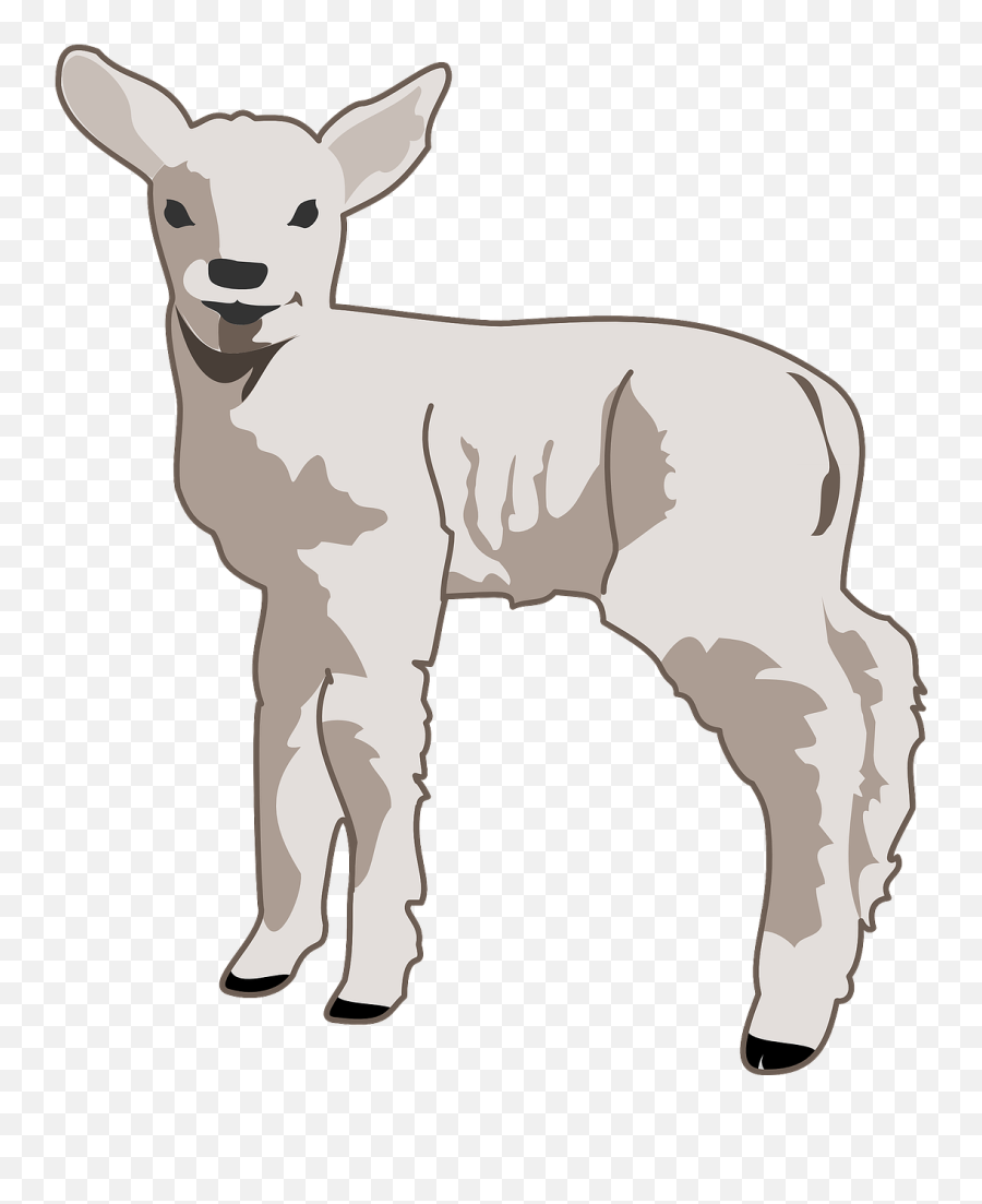 Lamb Young Animal Offspring Soft Emoji,Cow Chop Emoji
