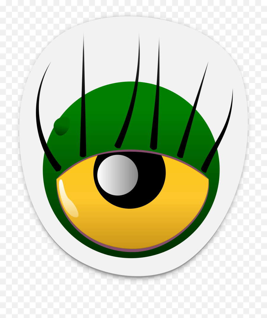 Cyclops Eye Clipart - Monster Eye Clip Art Emoji,Mike Wazowski Emoji