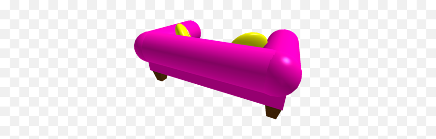 Pink Couch With Emoji Pillows - Chaise Longue,Couch Emoji