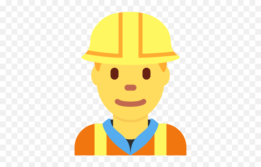 Man Construction Worker Emoji Meaning With Pictures - Construction Worker Emoji,Construction Emoji