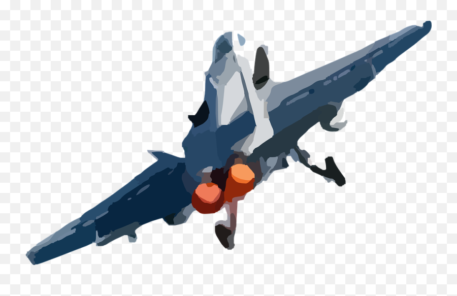 Png Transparent Images Plusp - Fighter Jet Back Png Emoji,Plane Emoji Transparent