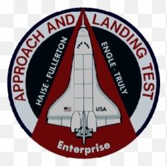 Space Shuttle Enterprise Logo - Space Shuttle Enterprise Logo Emoji,Space Shuttle Emoji
