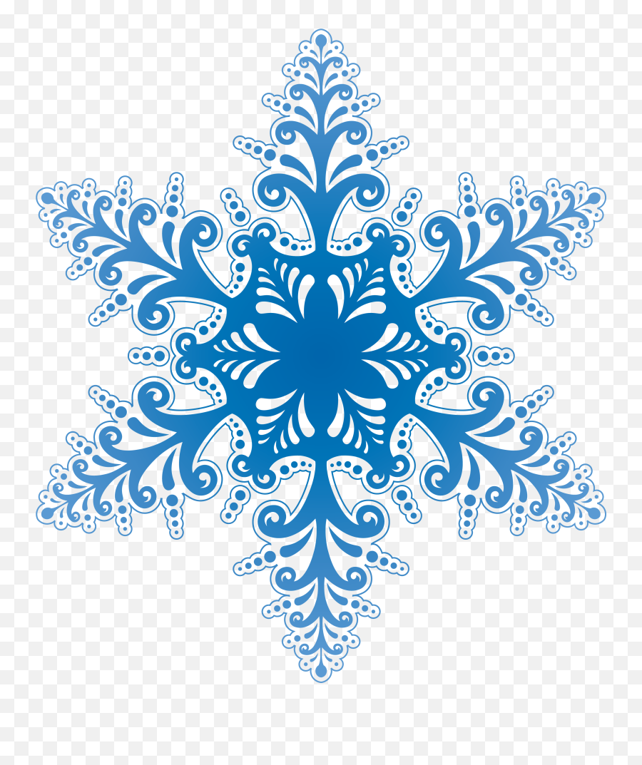 Snow Png - Transparent Background Blue Snowflake Clipart Emoji,Snow Emoji Png