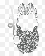 1 Free Pipe Plumbing Images - Beard Line Drawing Emoji