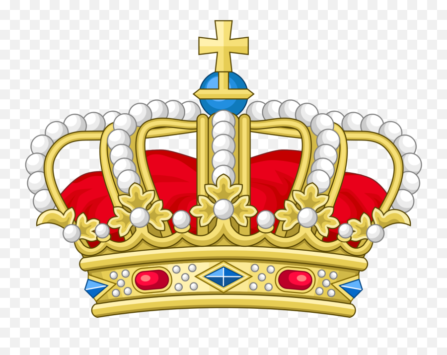 Royal Crown Of Belgium - Leopold Ii Monogram Emoji,King And Queen Crown Emoji