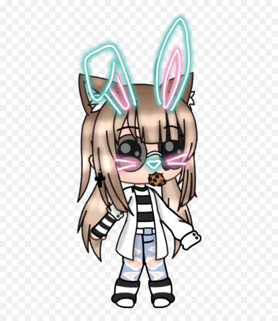 Gachalife Easter Bunny - Gacha Life Easter Emoji,Easter Emoji