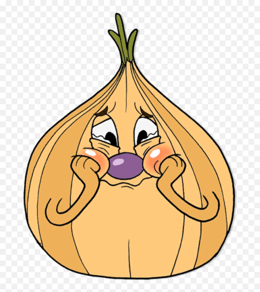 Ollie Bulb - Cuphead The Root Pack Onion Emoji,Onion Emoji
