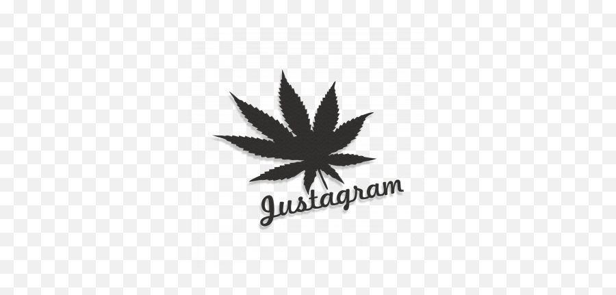 Justagram Just A Gram Stickers Car Moto Bike 3d - Cannabis Symbol Emoji,Weed Leaf Emoji
