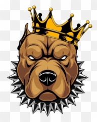bulldog king - Sticker by Rashad Graffiti Pitbull Emoji