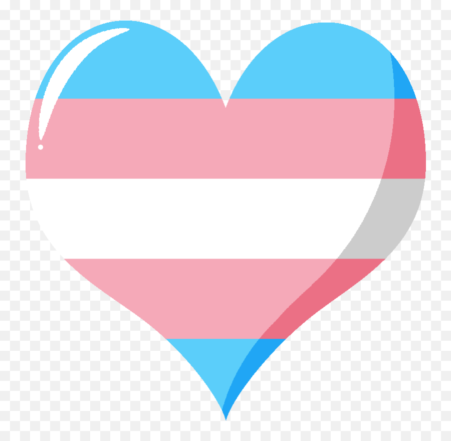 Whimsy - Trans Heart No Background Emoji,Trans Heart Emoji
