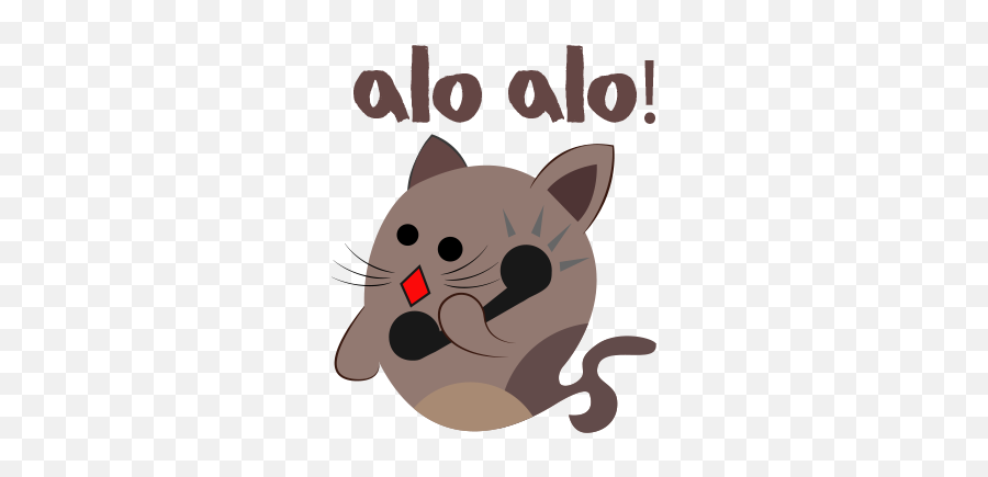 Chocolate Cat Emoji U0026 Sticker By Tien Ti Tung - Cartoon,Cat Emojis Iphone