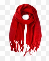 Red Scarf Sticker - Solid Emoji,Scarf Emoji