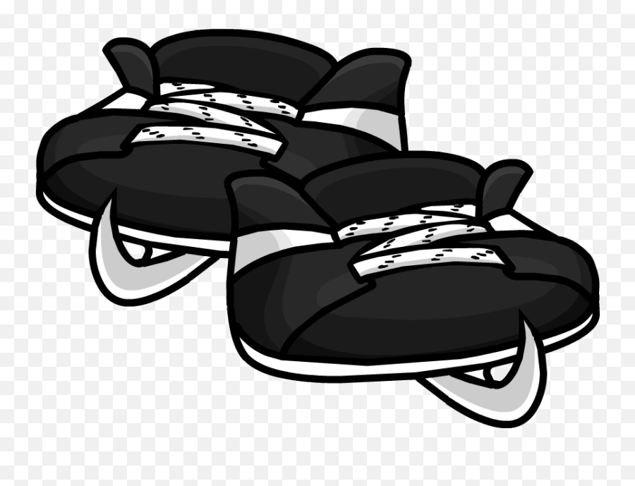 Hockey Skates Club Penguin Wiki Fandom - Club Penguin Ice Skates Emoji,Ice Skate Emoji