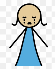 Sad Icon Of Colored Outline Style - Love Cartoon Images For Girls Emoji
