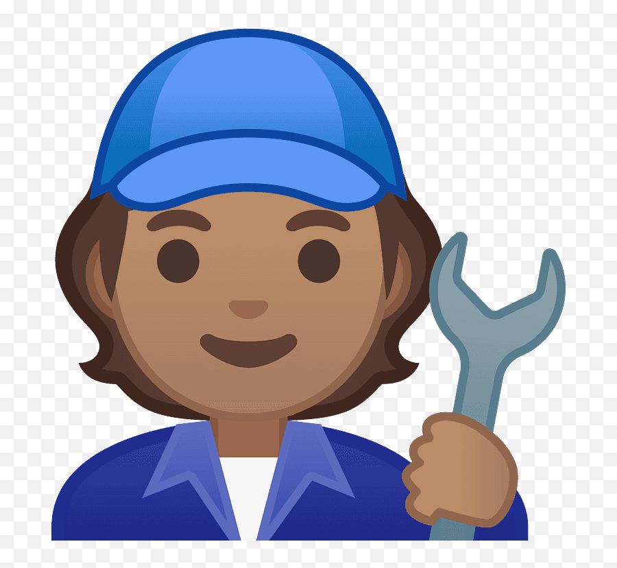 Mechanic Emoji Clipart Mechanic Handyman Emoji Free Transparent Emoji Emojipng Com