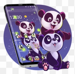 Sweet Panda Cartoon Theme Google Play Reviews Stats - Anime Wallpaper Cute Emoji